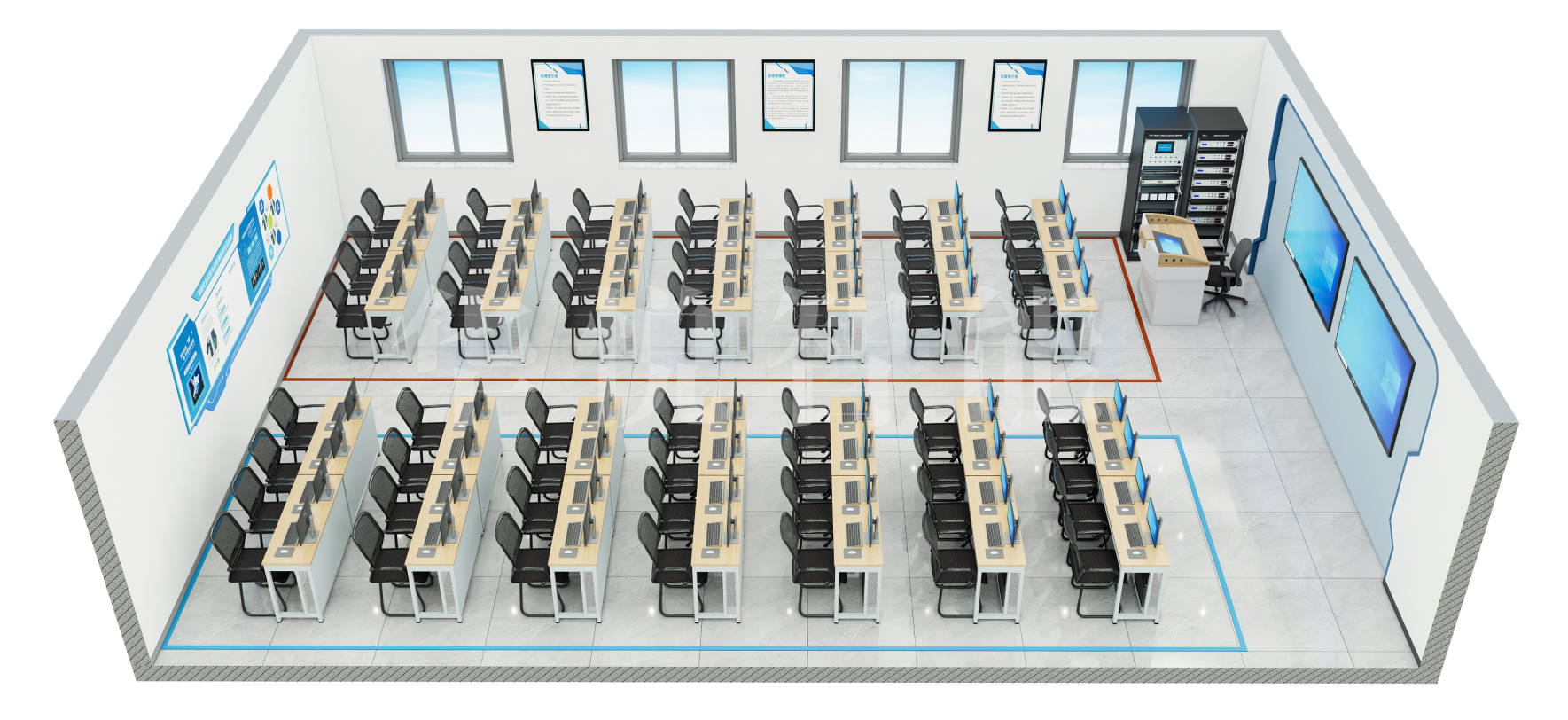網絡信息安全與攻防演練實訓室